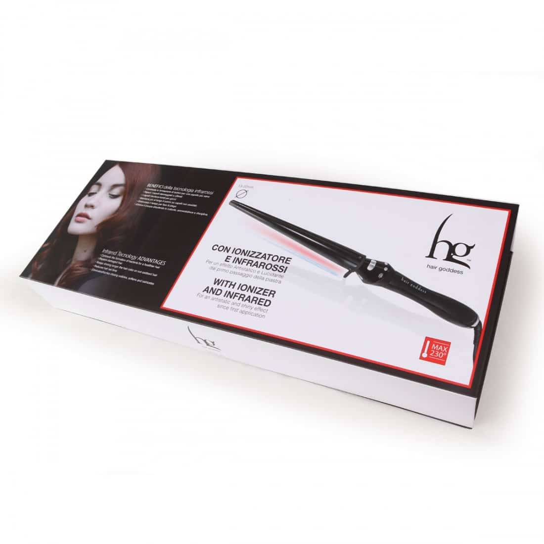 Ferro arricciacapelli Spectrum Cone Big Infrared 230°