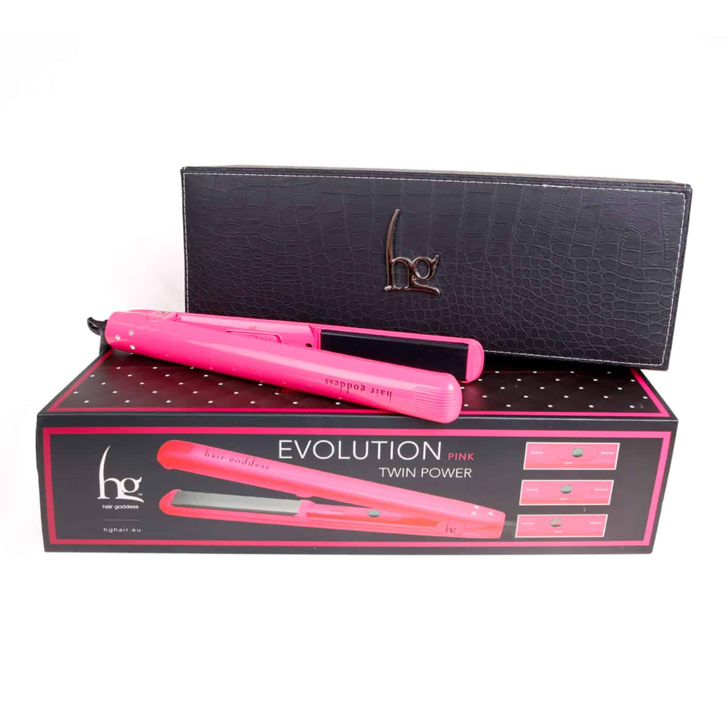 Hg Evolution Piastra per capelli Pink