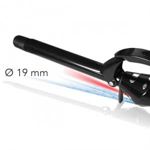 Ferro per capelli HG Spectrum Curling Infrared 230° con diametro ø19mm e ø25mm