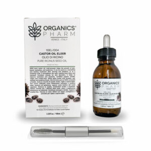 olio di ricino organico biologico ciglia sopracciglia