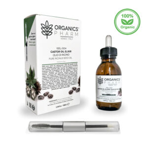 olio di ricino organico biologico ciglia sopracciglia