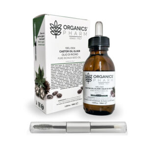 olio di ricino organico biologico ciglia sopracciglia