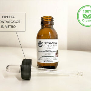 olio di ricino organico biologico ciglia sopracciglia