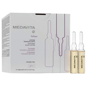 Medavita - Velour - Lozione Tranquillante pH 6 - 12 fiale x 6ml - immagine 1